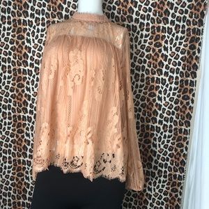 Xhilaration Embroidered Top Size XS